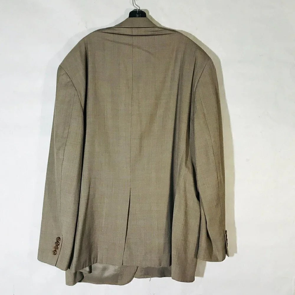 Ralph Ralph Lauren Blazer Sports Coat Jacket Gray Grey 52L Wool Light 2 Button